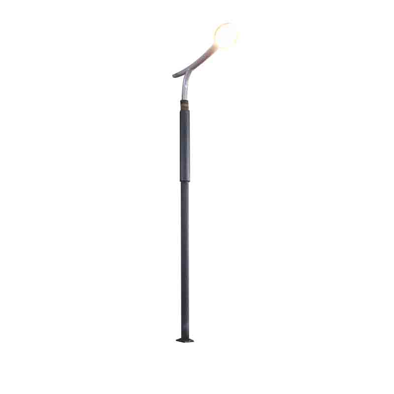 DDK-SSPL-2002 Cylindryczny słup słoneczny z głowicą lampy