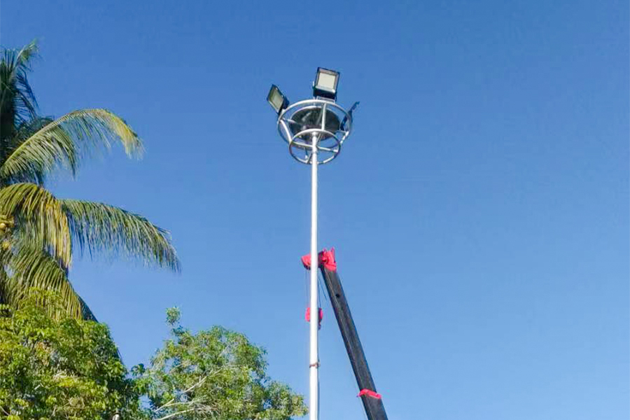 Tajlandia-wysoki słup światła